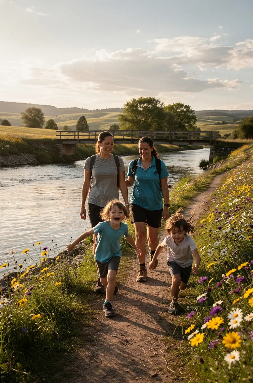 Parks enhancing outdoor recreation and tourism activities.